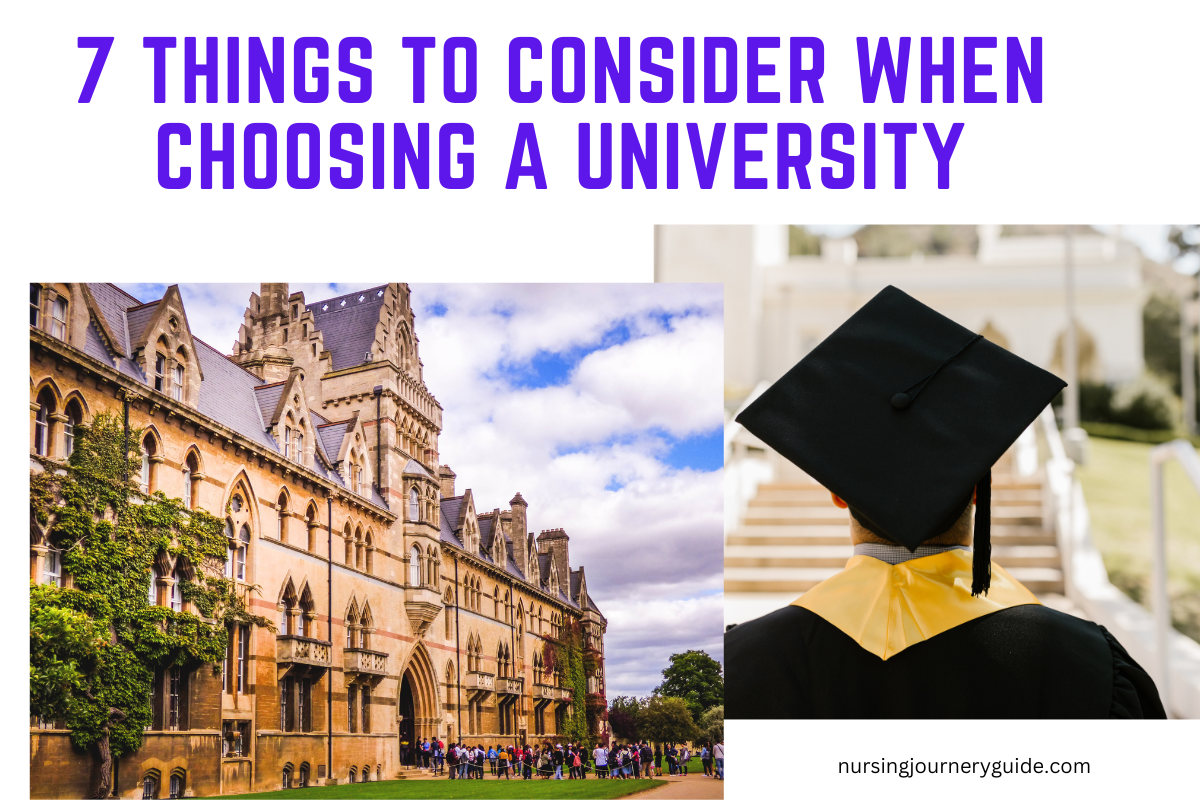 choosing a university