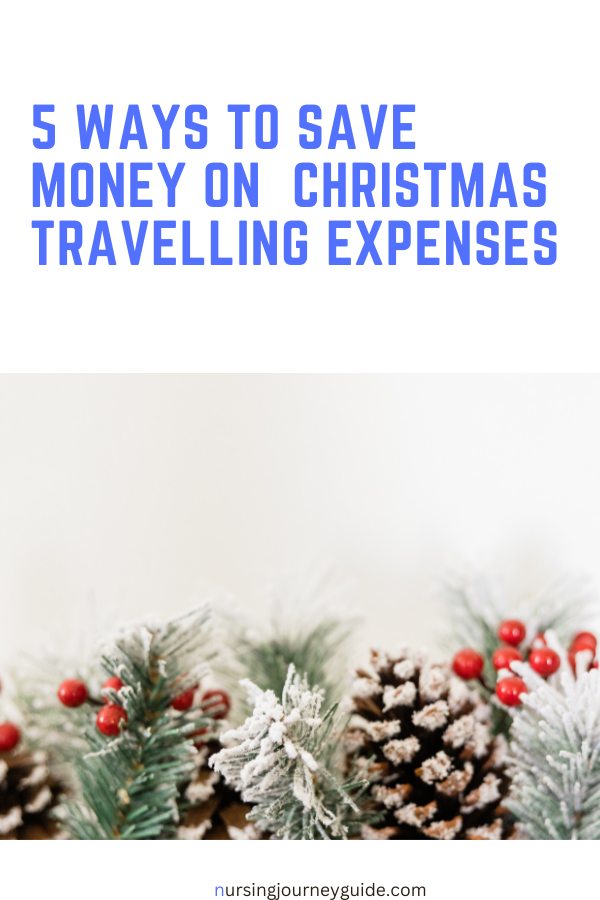 ways to save money on christmas travelling